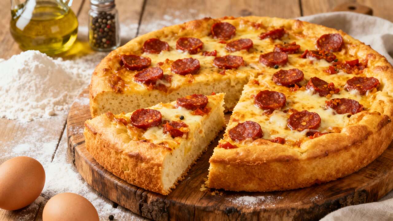 Recette de Cake Chorizo et Fromage