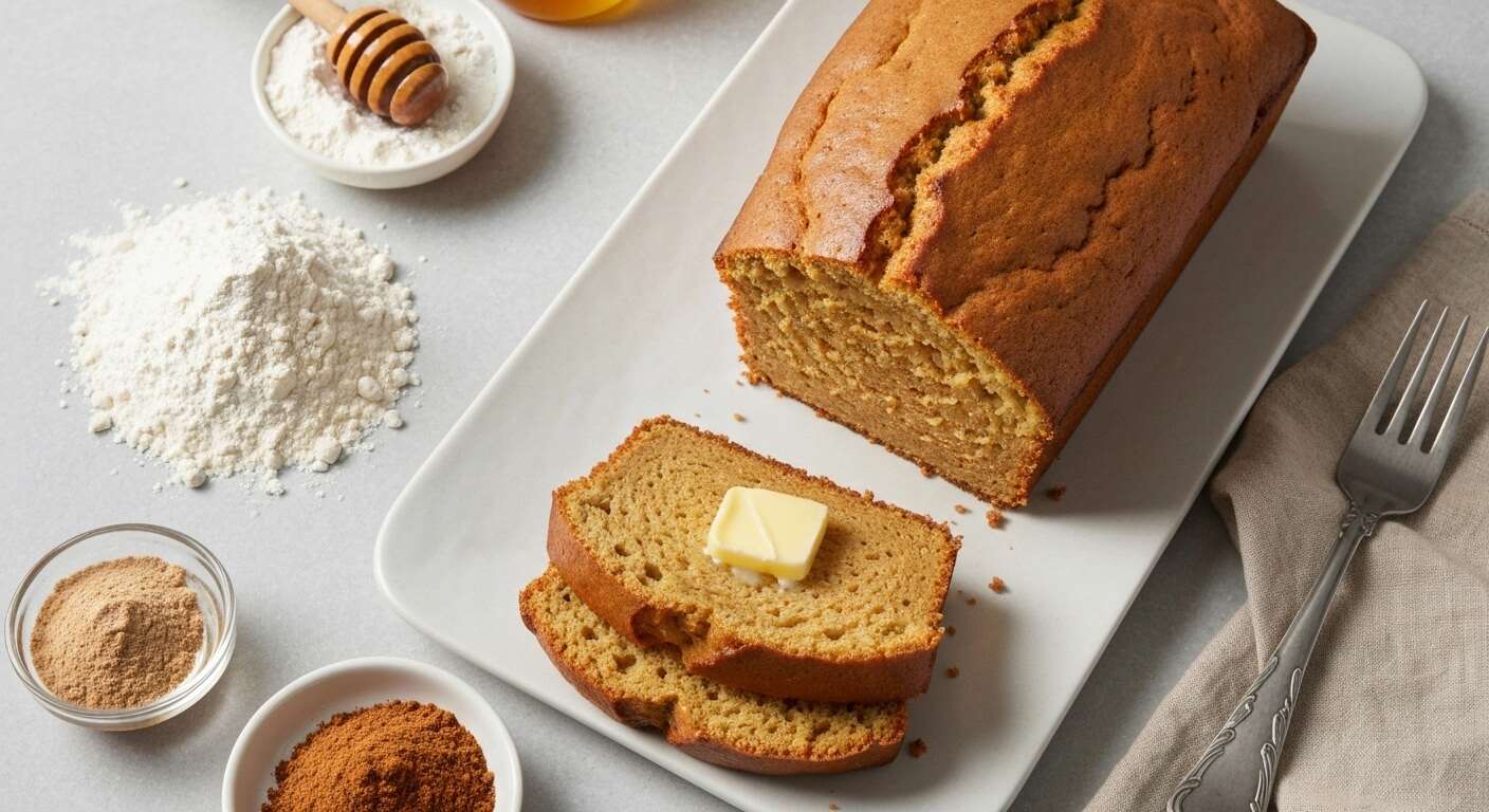 Pain d'épices moelleux et léger : recette facile