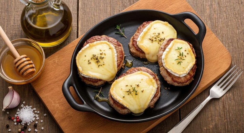 Filets Mignons Poêlés au Fromage de Chèvre : recette Gourmande
