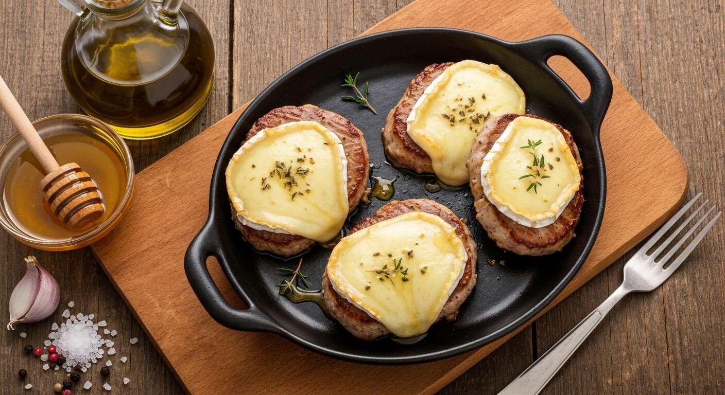 Filets Mignons Poêlés au Fromage de Chèvre : recette Gourmande