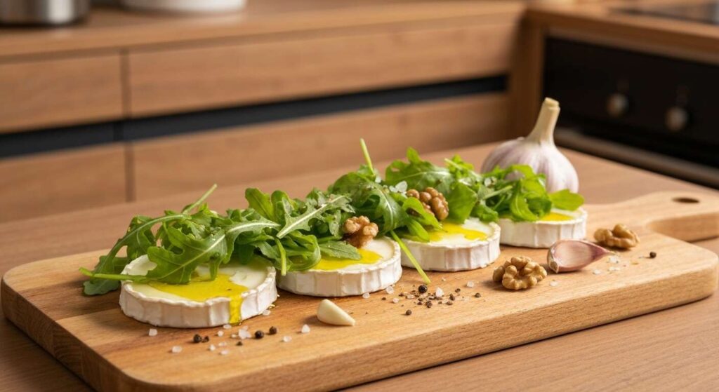 Tartinade chèvre frais et roquette : recette savoureuse