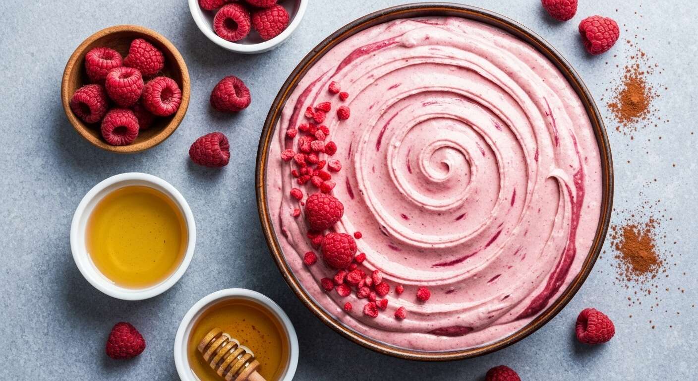 Tartinade légère framboise et chocolat : recette gourmande et saine