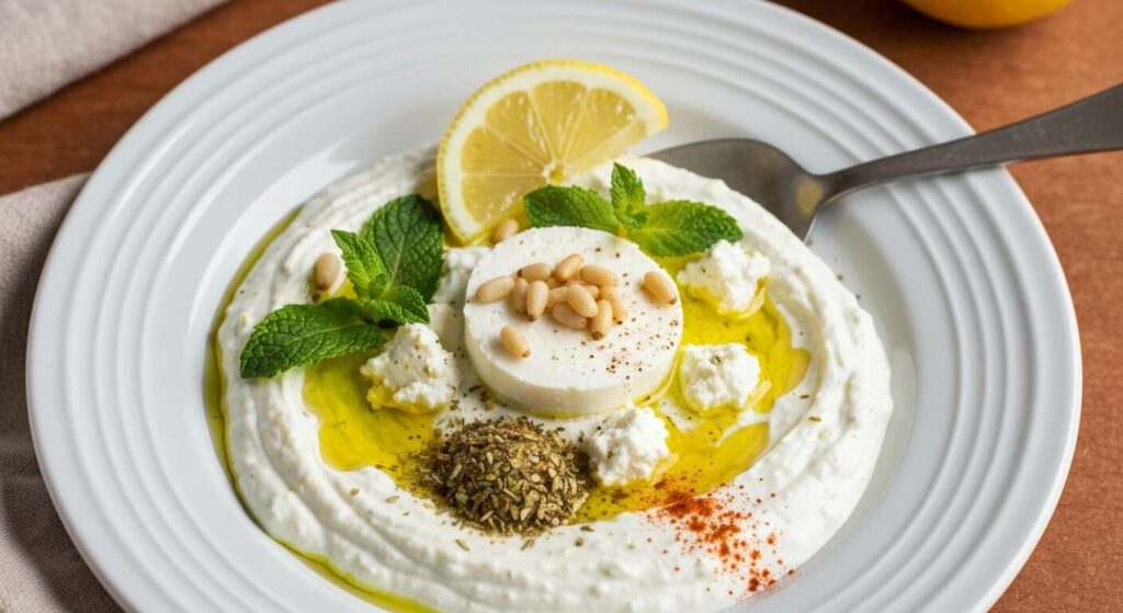 Recette de dip grec au fromage de chèvre frais