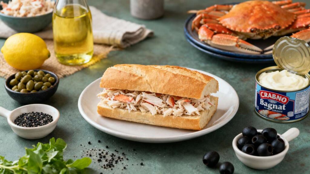 Bagnat poivre au crabe : recette à la mayonnaise légère
