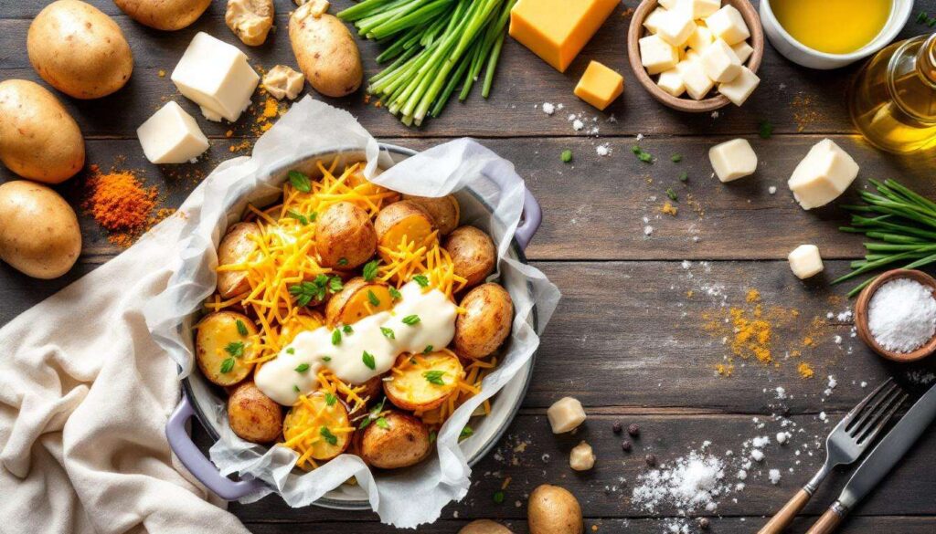 Croustillantes dehors, coulantes dedans : ces pommes de terre au fromage vont faire un malheur