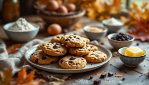 « Impossible de s’en lasser » : c’est la recette de biscuits à la farine de châtaigne et éclats de choco que je prépare chaque automne !