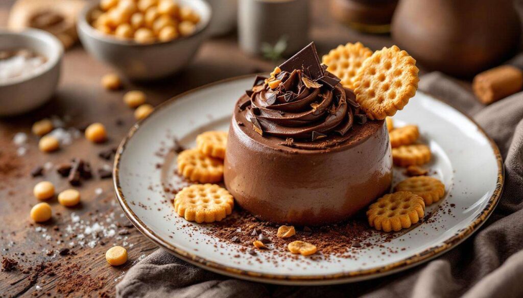 Cette mousse au chocolat intense cache un secret : une charlotte sans four, qui vole la vedette à tous les desserts