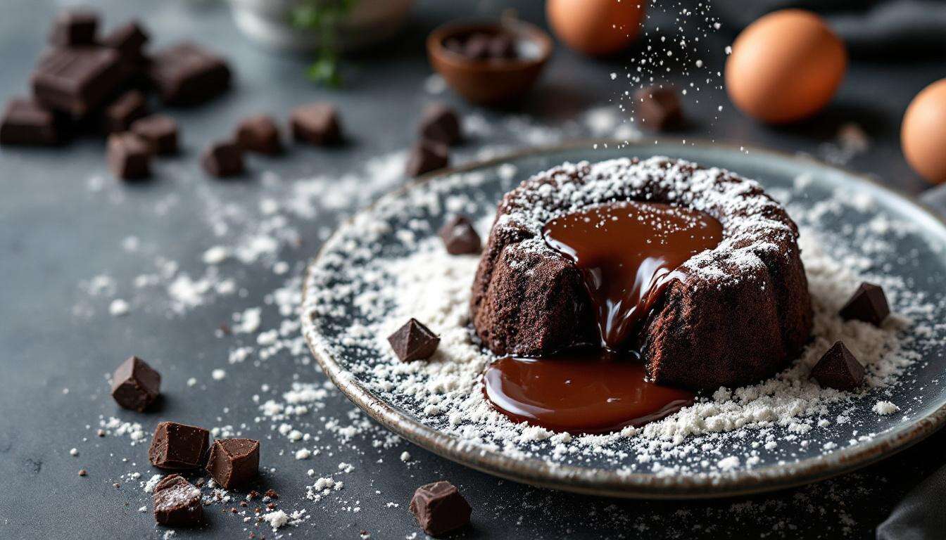 Moelleux, coulant, puissant en chocolat… le dessert express du chef Lignac qui met tout le monde d’accord