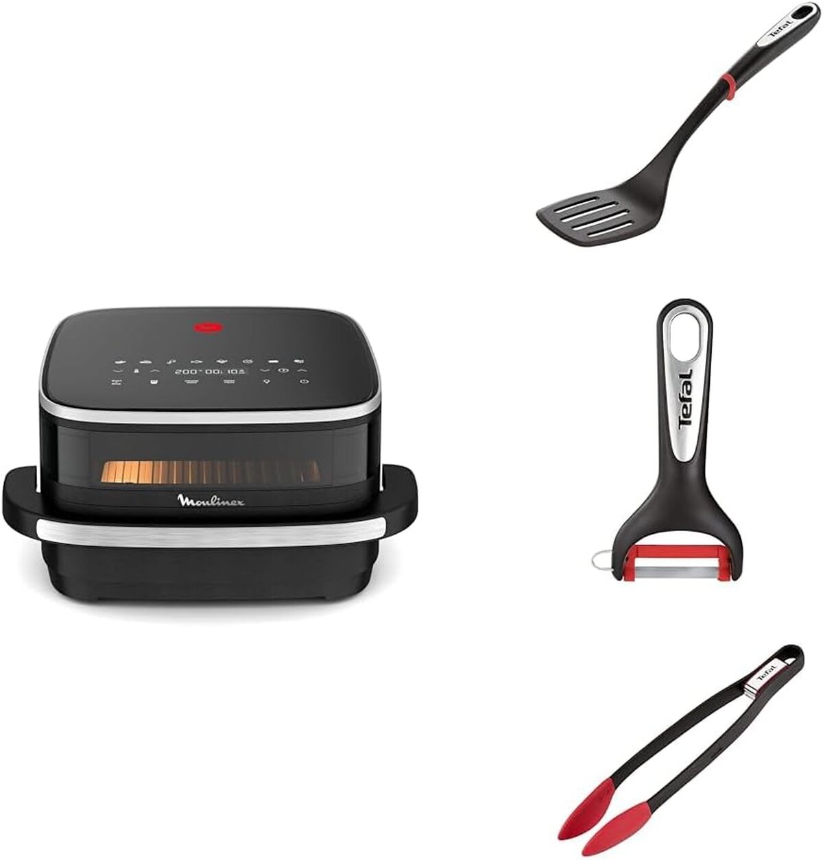 Test de la friteuse Moulinex Surface 4L avec kit Tefal complet