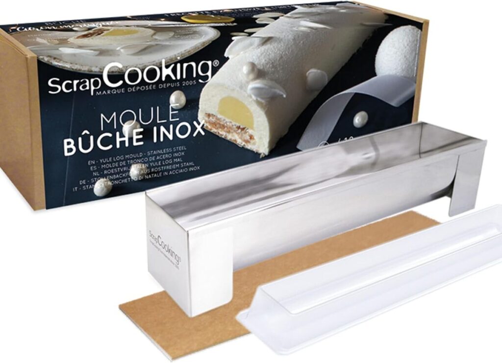 Test du kit moule bûche inox ScrapCooking 2025