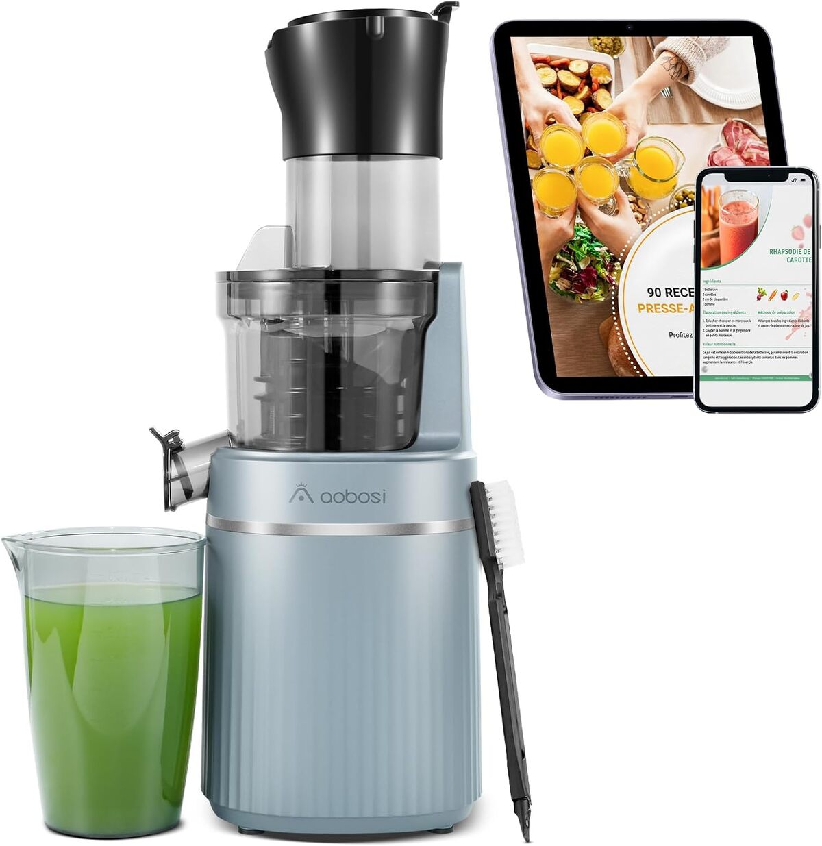 Test : extracteur de jus Aobosi 200W, efficacité et polyvalence
