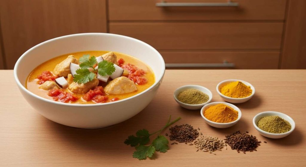 Curry de poulet léger : recette savoureuse et facile