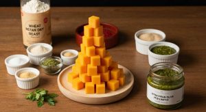 Sapin de Noël apéritif au cheddar : recette festive et gourmande