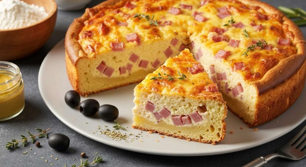 Cake jambon fromage : recette gourmande et facile