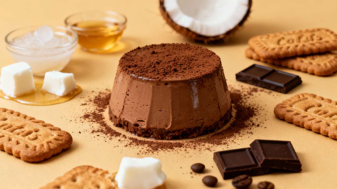 Recette de bavarois café chocolat sans cuisson léger
