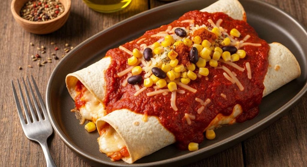 Recette d'enchiladas au fromage râpé tex-mex