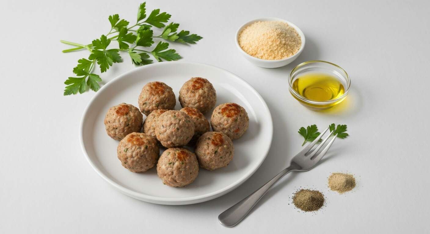 Boulettes de bœuf légères au cœur de camembert : recette gourmande