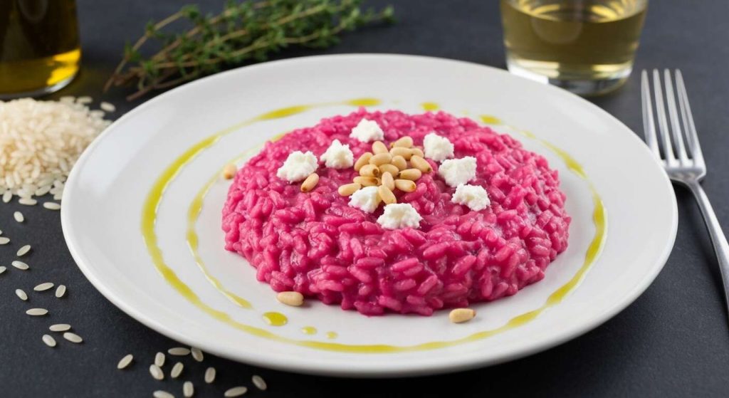Risotto léger et girly à la betterave : recette tendance et savoureuse