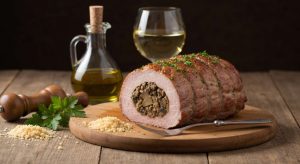 Rôti de veau léger farci aux champignons : recette gourmande et saine