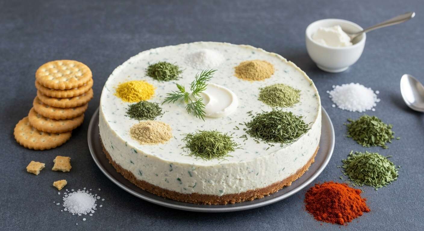 Recette légère de cheesecake salé au tzatziki