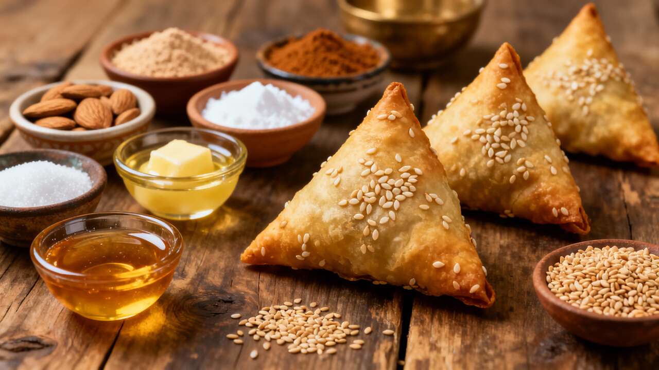 Briouats légers : recette au miel et amandes