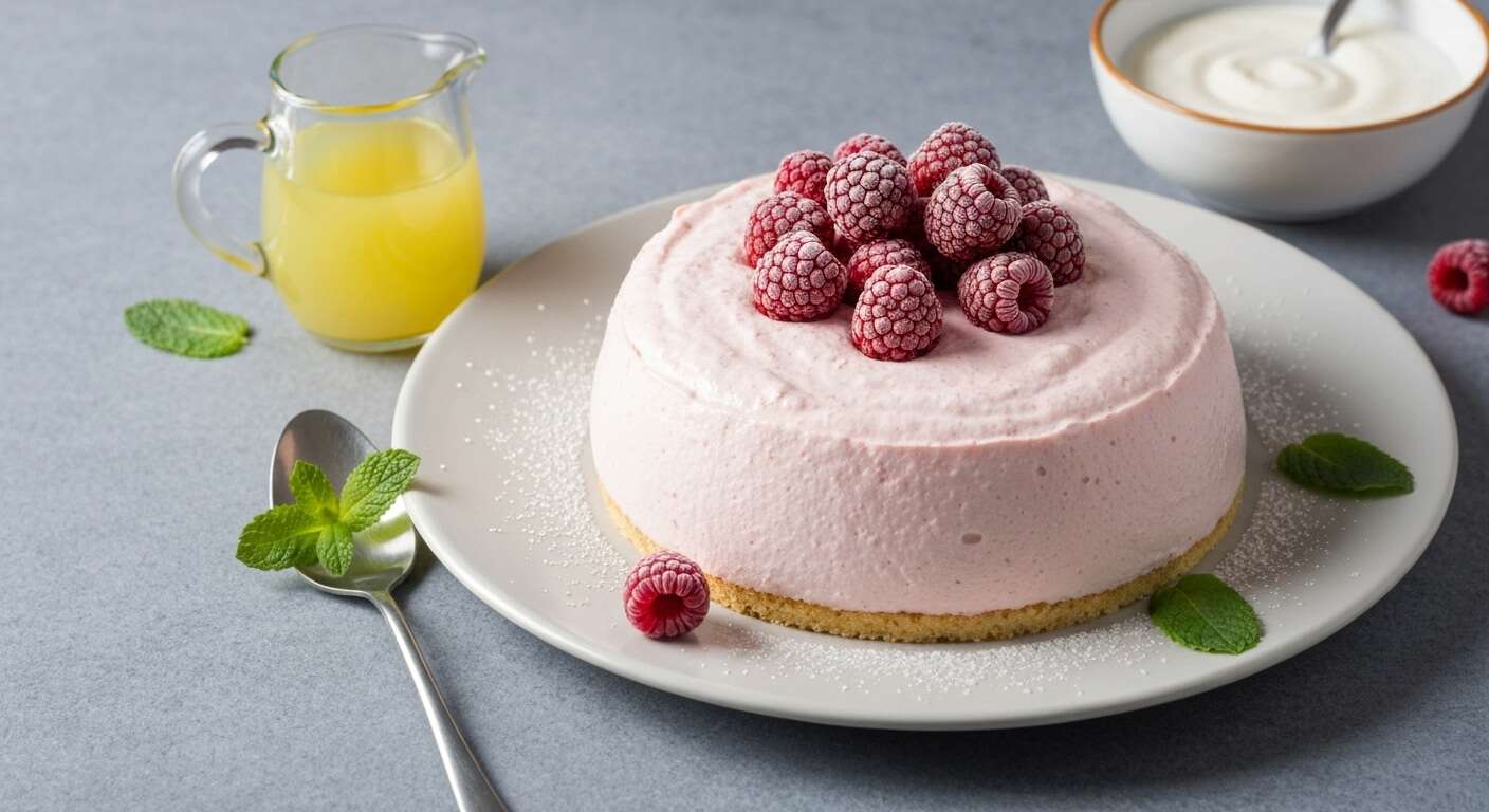 Mousse légère à la framboise : recette facile