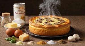 Recette : soufflé aux champignons de Paris et fromage