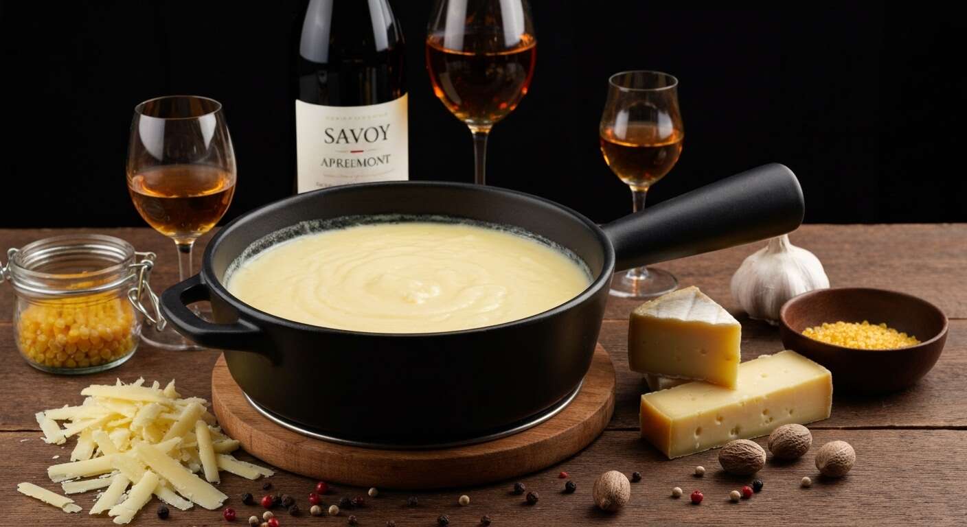 Recette de Fondue aux Poivres pour l'Apéritif