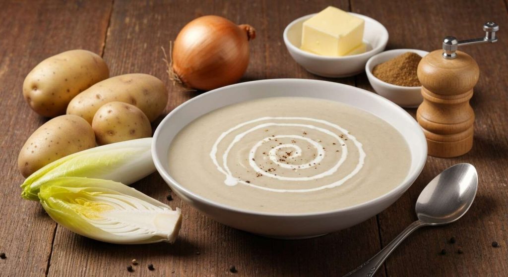 Velouté d'endives au fromage frais : recette gourmande et facile