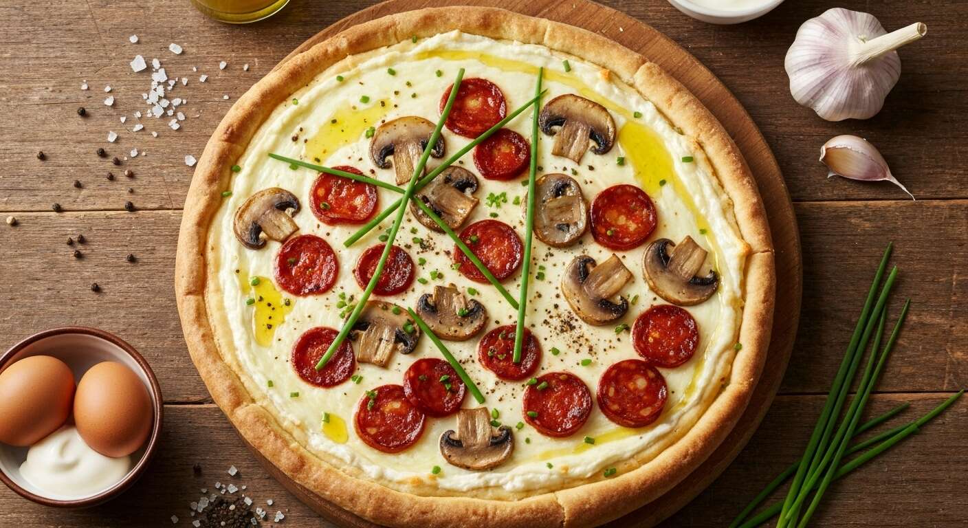 Tartelette au chèvre frais, champignons et chorizo : recette gourmande