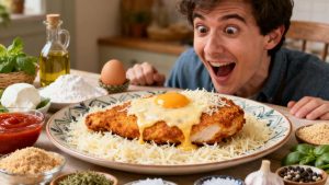 Recette de Poulet au Parmesan : simple et Délicieuse