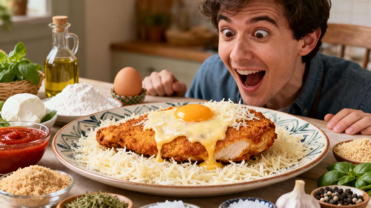 Recette de Poulet au Parmesan : simple et Délicieuse