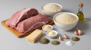 Mignons de Porc et Risotto au Fromage : recette Gourmande