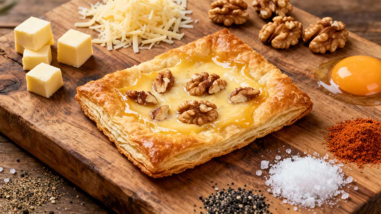 Sablés gourmands au fromage et noix : recette facile et savoureuse
