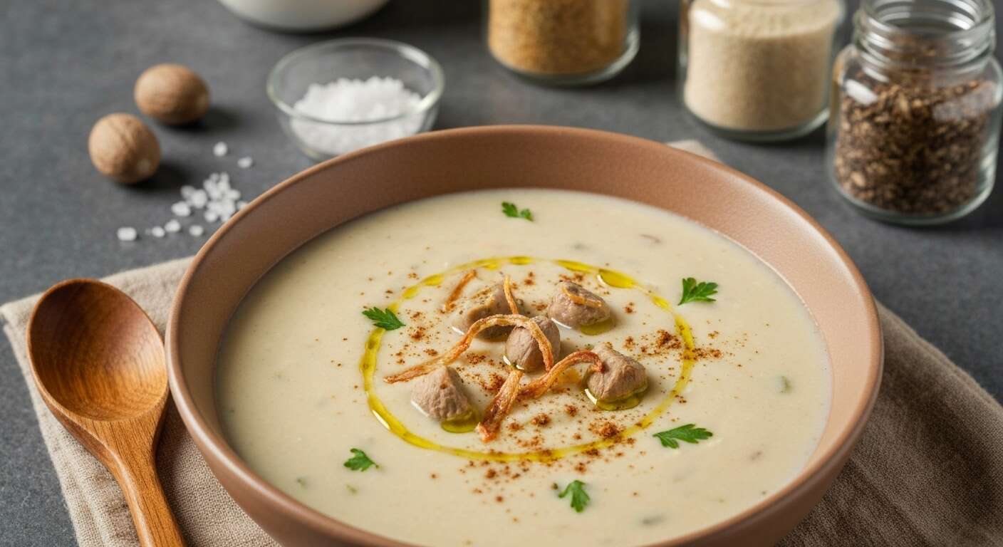 Soupe de Pied de Mouton à la Crème Légère : recette Savoureuse et Facile