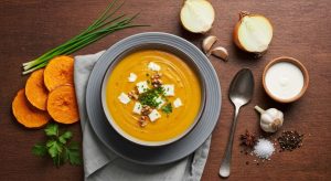 Soupe de potimarron au fromage de chèvre : découvrez la recette savoureuse