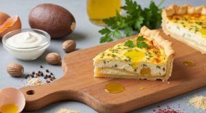 Quiche au potimarron et fromage frais : recette gourmande