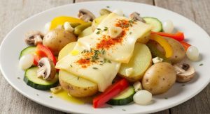 Recette : raclette végétarienne savoureuse et gourmande