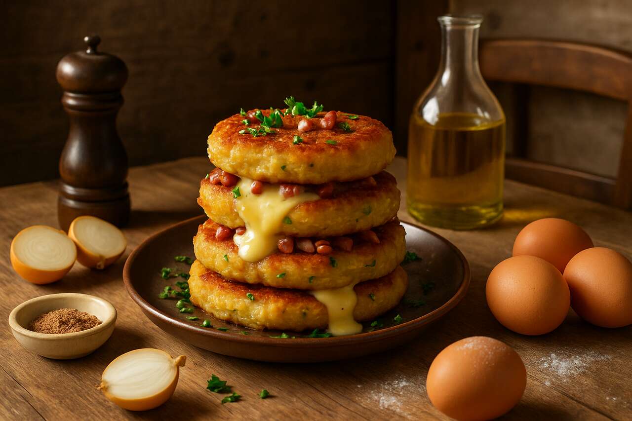 Galettes savoyardes au fromage à raclette : recette savoureuse