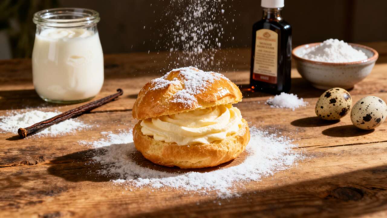 Choux à la crème ultra légers : découvrez la recette !