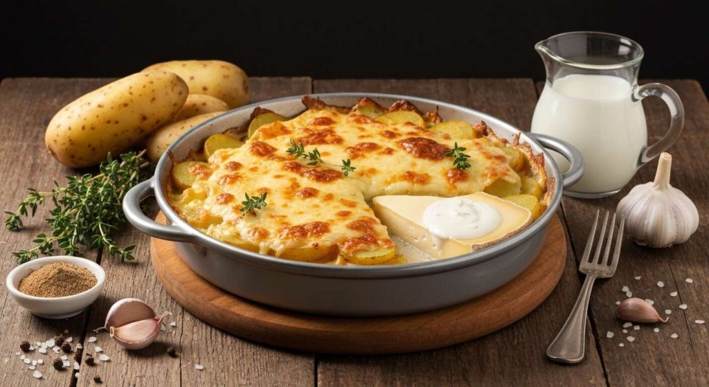 Gratin de Pommes de Terre au Fromage à Raclette : recette Savoureuse