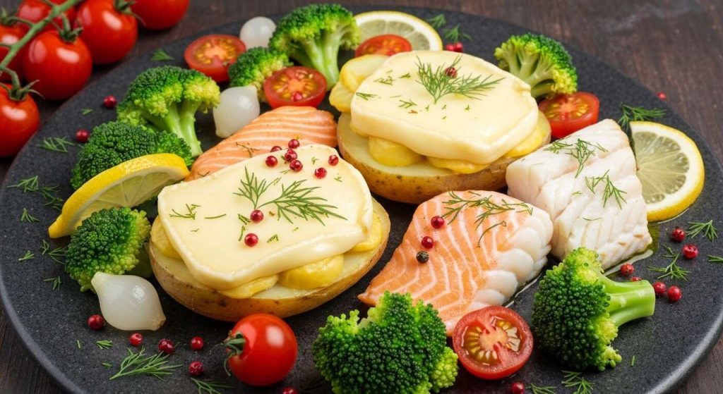 Raclette au poisson : recette gourmande et originale