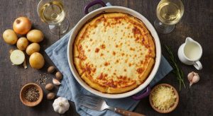 Tartiflette légère sans lardons : recette au gruyère