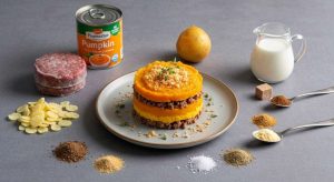 Parmentier léger : potiron rapide et steak haché