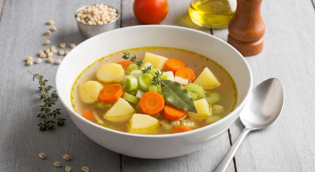 Soupe légère aux légumes : recette fribourgeoise gourmande