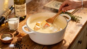 Sauce Fondante au Munster : recette Savoureuse