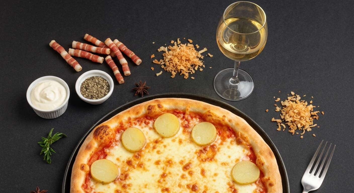 Recette de pizza au Mont d'Or savoureuse et facile