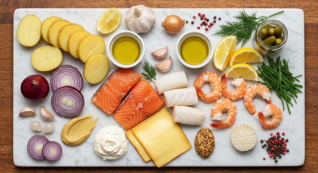 Raclette aux poissons : recette gourmande et originale