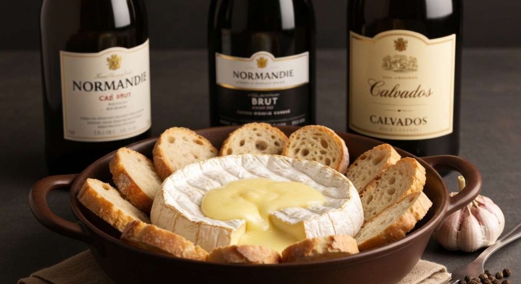 Recette : fondue au camembert et au cidre