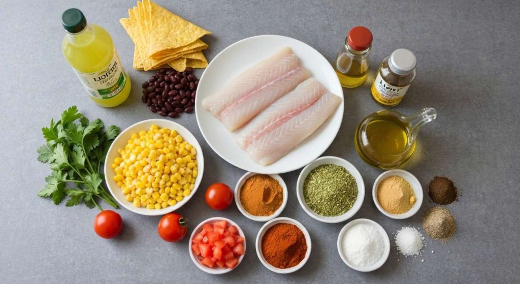 Tacos de poisson légers : recette citron et coriandre